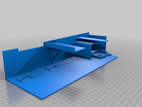 tesla model x de la guantera organizador automoción 3d print model - Mito3D