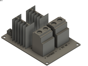 anycubic chiron hotbed mosfet 24v 3d printer parts 24volt large size ssr 3d print model - Mito3D