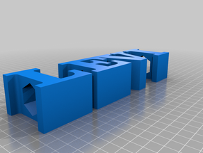 levi segni e loghi su misura 3d print model - Mito3D