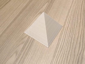 gizli piramit kaplar kap supportless 3d print model - Mito3D
