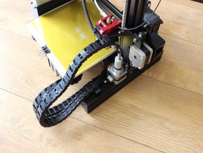 cable chain 3d printer parts 3dprinter creality ender ender3 3 model 3d print model - Mito3D