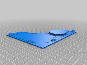 ender 3 control box fan cover plate 3d printer parts cooling mods 3d print model - Mito3D