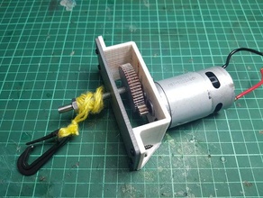550 motor gearbox engineering 550motor planetary 3d print model - Mito3D
