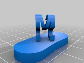 m s thingymebob134 segni e loghi su misura 3d print model - Mito3D