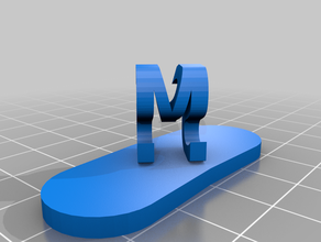 mns thingymebob1234543 signos y logotipos personalizado 3d print model - Mito3D