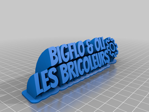 bigflo & oli les bricoleurs ofis özelleştirilmiş 3d print model - Mito3D