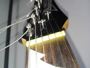 nut sattel 42mm x 34 mm, ibanez gio Gitarre w sourcefile hobby E-Gitarre 3d print model - Mito3D