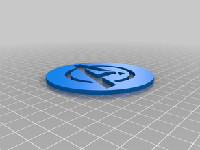 logo avengers - symbole les signes et logos finale 3d print model - Mito3D