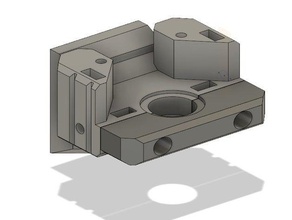 e3d v6 quickchange mount cr-10 creality ender 3 modular tool 3d print model - Mito3D