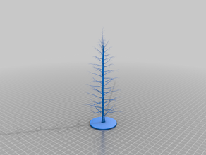 albero spoglio art astratto caduta 3d print model - Mito3D