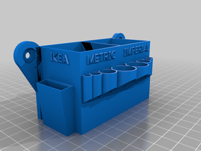 biltema pegboard hex key holder tool holders & boxes 3d print model - Mito3D