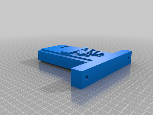 ar 10 wallmount bench block 3d printing 3D print model - Mito3D