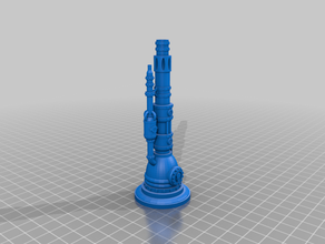 40k alchomite stack torre topper giochi settore mechanicus 3d print model - Mito3D