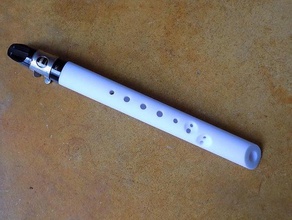 pocket clarinet chalumeau music 3d print model - Mito3D
