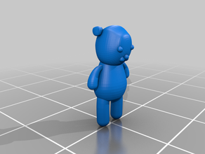 oso ferramentas de arte urso brinquedo jah3d lanutriafuriosa osito jugute lontra 3d print model - Mito3D