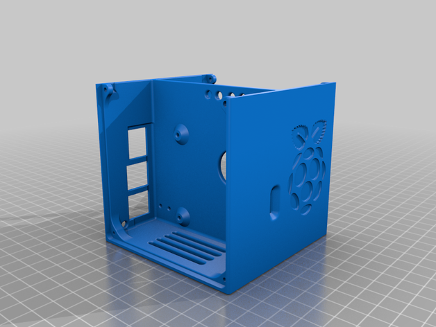 octoprint cube - 2 channel relay control 3d printer accessories relais 3D print model - Mito3D