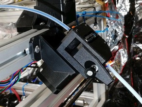 45-Grad-bmg-Rahmen montieren 3d-Drucker-Extrudern bmg bondtech Halter mount 3d print model - Mito3D