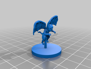 imp - winged games pathfinder taleofenki 3d print model - Mito3D