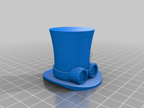 steampunk chapeau 3d print model - Mito3D