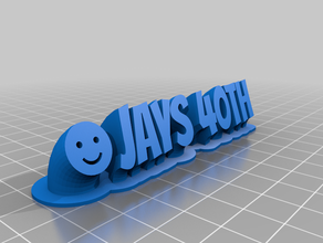 jay office personalizado 3d print model - Mito3D