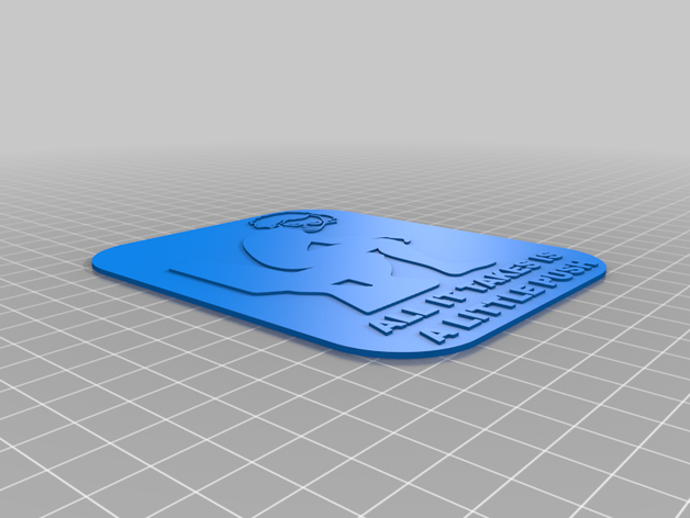 joker WC-Schild Schilder & logos Bad sign WC 3D print model - Mito3D