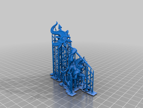change caster toy & game accessories chaos daemons tzeentch warhammer 40k 3d print model - Mito3D