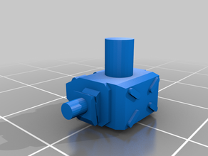 mw4 - bushwacker modello di robot 3d print model - Mito3D