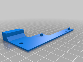 fliptronic tipo 1 opto placa de suporte montagem eletrônica 3d print model - Mito3D