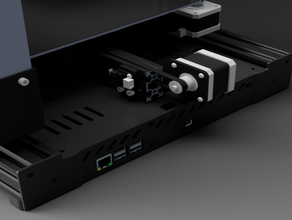 ender 3 pro skr raspberry pi controlbox 3d printer parts creality ender3 fusion 360 v13 3d print model - Mito3D