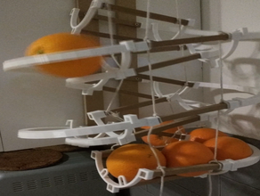 orange tren mutfak ve yemek taze meyve turuncu demiryolu rolling ölçeklenebilir parça 3d print model - Mito3D