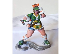 honeydew mei - overwatch people female figurine uniform video game 3d print model - Mito3D