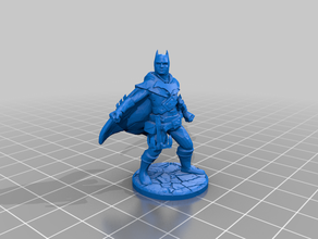 batman no molestar juegos 28mm de dnd miniatura pathfinder rogue 3d print model - Mito3D