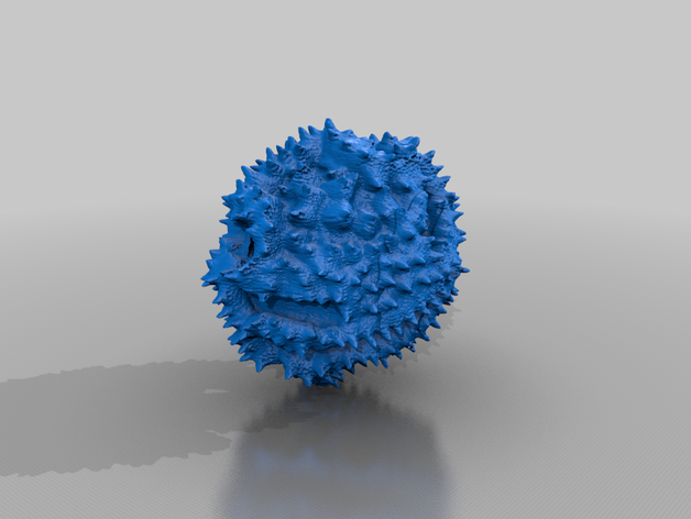 dandelion taraxacum sp pollen biology plant 3D print model - Mito3D