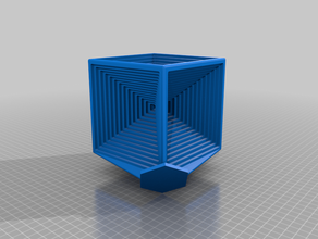 mon personnalisés cube n sculptures personnalisé 3d print model - Mito3D