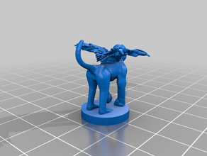 flying monkey familiars - dnd miniatures toys & games 28mm 3d print model - Mito3D