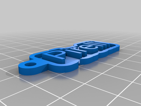 pirelli - ufuk Anahtarlık özelleştirilmiş 3d print model - Mito3D