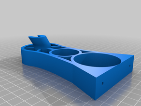soporte de bobina flujo delta Impresora 3d accesorios 3d print model - Mito3D