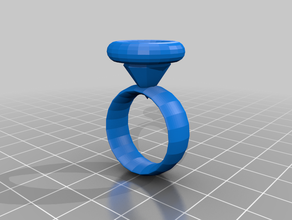 deamon ring rings 3d print model - Mito3D