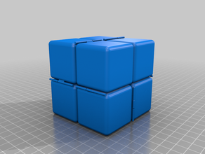40mm cube 1 hinge radius mechanical toys customized 3d print model - Mito3D