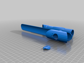 tonfa Säbel Griff 3d-drucken 3d print model - Mito3D