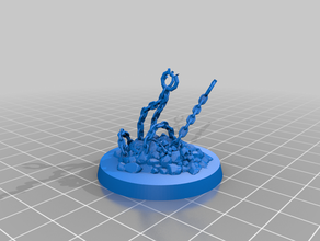 shackles snaring soul toys & games age sigmar aos endless spells warhammer 3d print model - Mito3D