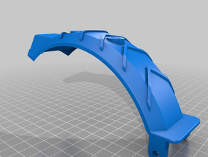 rear fender led e-scooter modster s4 sport & outdoors 3d print model - Mito3D