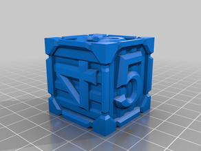 kargo konteyner zar 3d print model - Mito3D