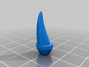 wolf tooth charm jewelry 3d print model - Mito3D