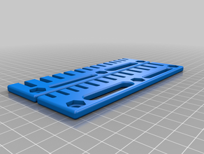 wrench holder parameterized modified tool holders & boxes openscad 3d print model - Mito3D