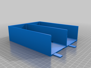 ikea alex drawer unit inserts household 3d print model - Mito3D