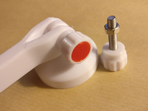 knob bolt openscad parts fastener scad screw 3d print model - Mito3D