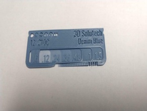3d solutech pla denim blue printer accessories customized 3d print model - Mito3D