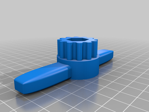 santos blender Klinge Hakenschlüssel hand-Werkzeuge spanner Schraubenschlüssel 3d print model - Mito3D