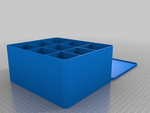 meine angepasste einfache box 4 Werkzeug-Halterungen & - Boxen kundengebundene 3d print model - Mito3D